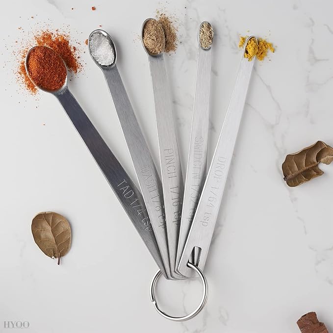 5 Pcs Mini Measuring Spoons Set