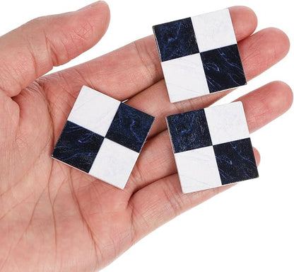 DOITOOL Miniature Dollhouse Flooring Mini Dollhouse Accessories, 27PCS Floor Sheet Wood Flooring Decorations, Doll House Furniture Accessories (s