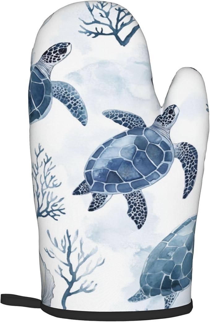 Nautical Oven Mitts for Women