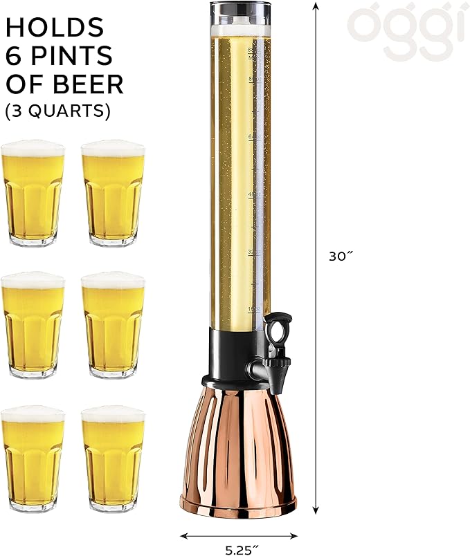 OGGI Beer Tower 3L/100oz