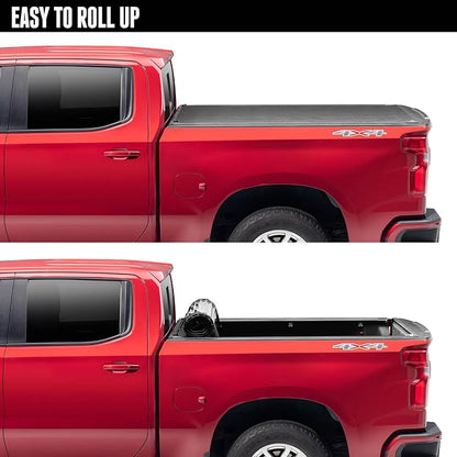 RealTruck BAK Revolver X2 Hard Rolling Truck Bed Tonneau Cover | 39223 | Fits 2019 - 2025 Dodge Ram 1500, Does Not Fit w/ Multi-Function (Split) Tailgate 6' 4" Bed (76.3")