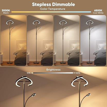 SIBRILLE Upgraded RGBCW Floor Lamp