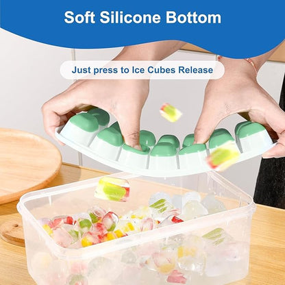 Ice Cube Tray, Ice Cube Trays for Freezer 5 Pack