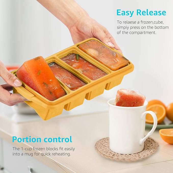 Ztomine Silicone Freezer Tray