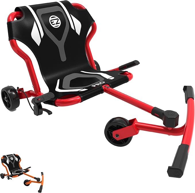 EzyRoller New Pro-X Ride On Toy for Kids and Adults - Red