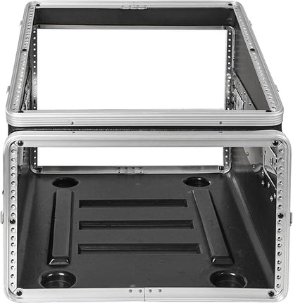 Sound Town Lightweight and Compact 6U ATA ABS Rack Case,