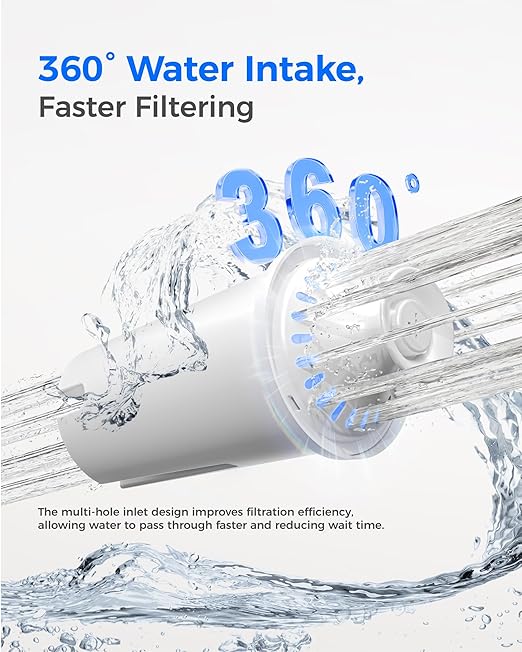 Waterdrop PT-11W 7-Cup Water Filter Pitcher