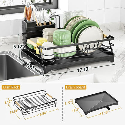 Epicano Dish Drying Rack for Kitchen Counter