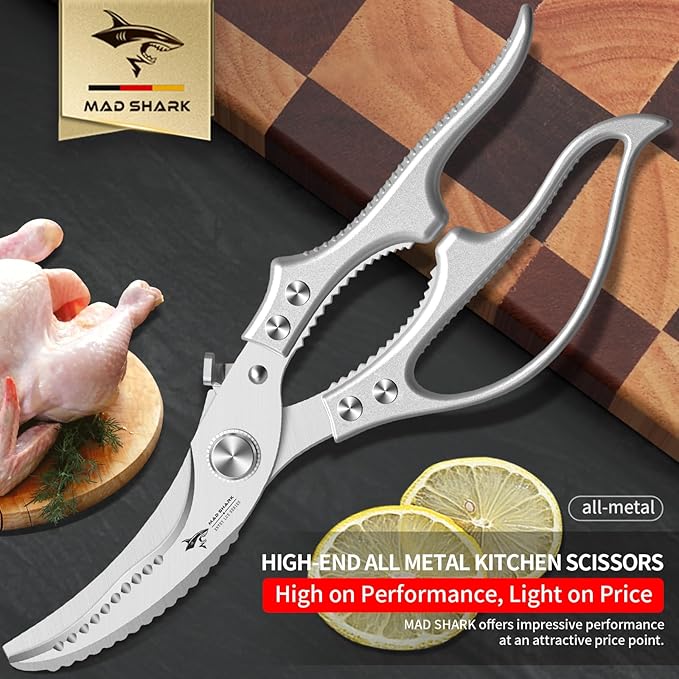MAD SHARK Heavy Duty Poultry Shears, Kitchen Shears
