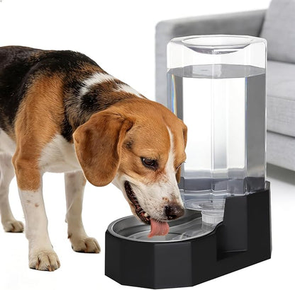 Sfozstra Large Dog Water Dispenser: 8L Large Capacity Gravity Water Feeder