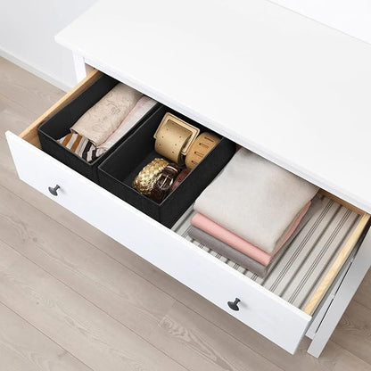 Criusia 6 Pack Clothes Drawer Organizer Dividers, Fabric Foldable Closet