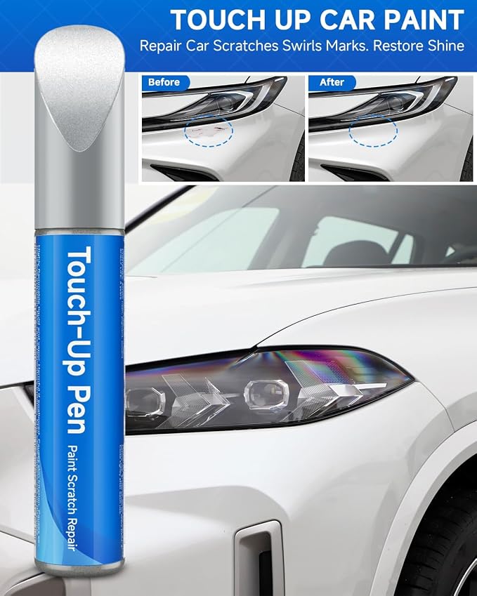 Touch Up Paint Compatible with Hyundai Exact Match Touch Up Paint Car Scratch Repair (Calypso Red(Y2E) Compatible with Santa Fe/Hybrid/Sonata Sonata/Hybrid Tucson)