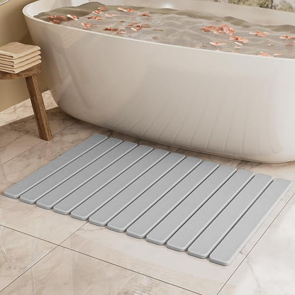 Large Stone Bath Mat 31.5 x 19.7in, Quick Dry Stone Drying Mats