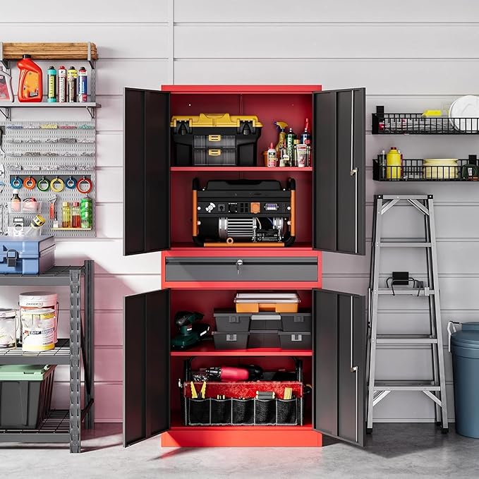 Letaya Metal Garage Storage Cabinet