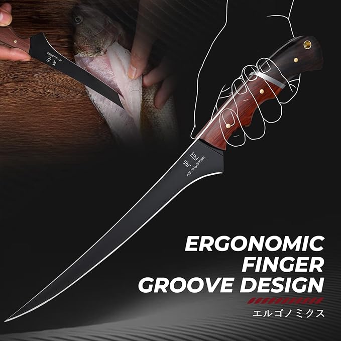 DRGSKL Fish Fillet Knife 7inch