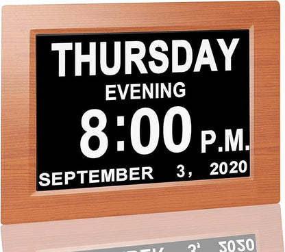 JALL 【New 2024】 Digital Calendar Alarm Day Clock -