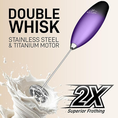 Zulay Kitchen Whisk Milk Frother