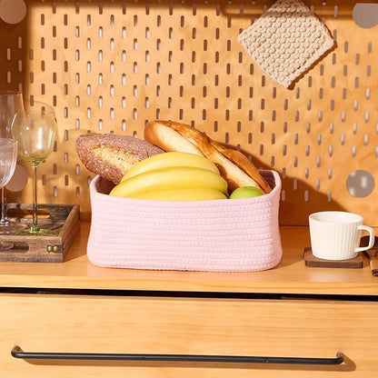 MiniArk Small Storage Baskets for Organizing | Closet Organizer Bins | Shelf
