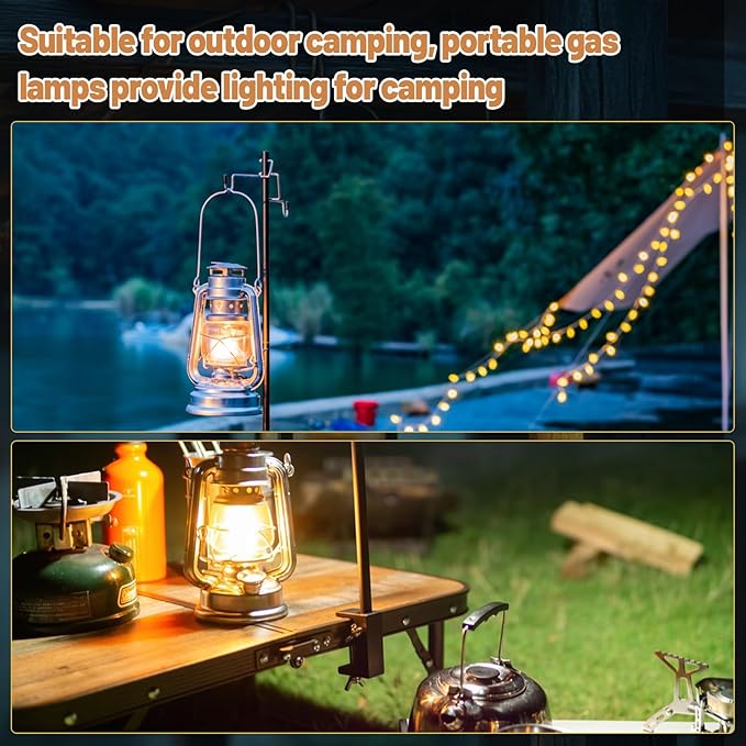 Preformed Gas Light Mantles, Gas Lamp Mantles Gaslight Mantles Preformed Inverted Mantle Gas Light Preformed Mantle for Outdoor Indoor Gas Lights