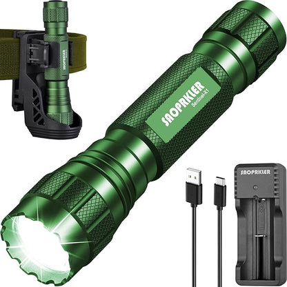 Tactical Flashlight 1200 High Lumen Duty Belt Flashlight for Law Enforcement, Premium Police Flashlight with Holster for Duty Belt,led Flashlight Gifts-Sentinel-X1