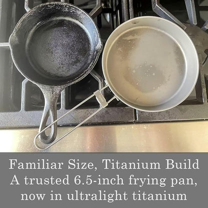 TOAKS Titanium D6.5 (165mm) Frying Pan