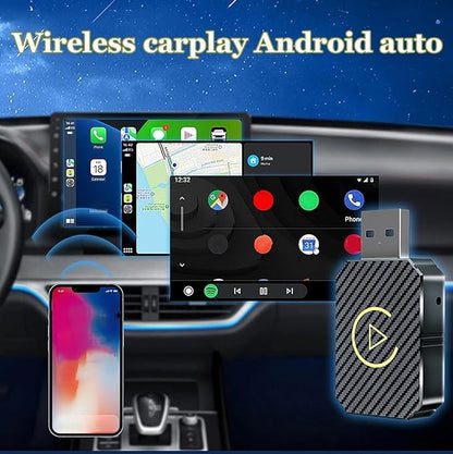 Wireless CarPlay Adapter for Acura Integra V /2022, 2023, 2024, 2025, 2026 | Dongle Convert Wired to Wireless CarPlay Plug and Play Auto