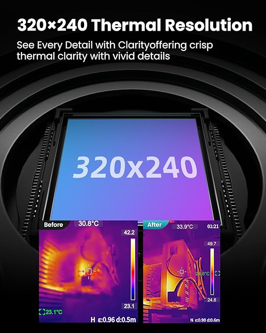 MiLESEEY TR20 Pro Thermal Imaging Camera, Handheld Infrared Imager