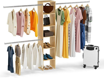 Closet System, Wood Tower Storage