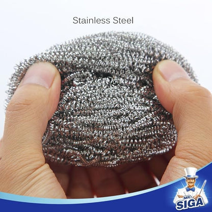 MR.SIGA Stainless Steel Scourer