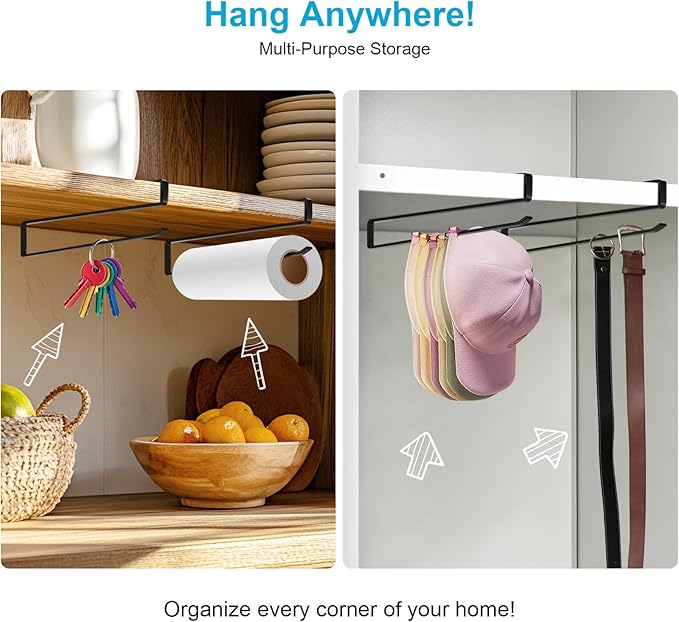 4Pack Tumbler Lid Organizer for Corner Cabinets, Space-Saving Cup Holder