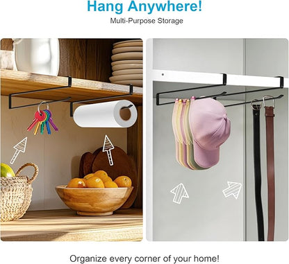 4Pack Tumbler Lid Organizer for Corner Cabinets, Space-Saving Cup Holder