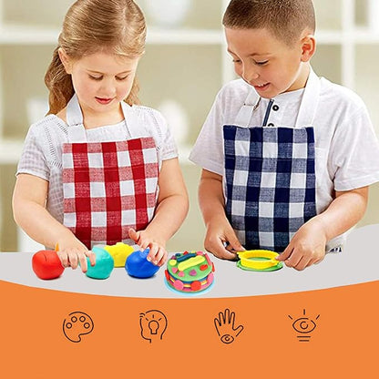32-Piece Dough Tool Set for Kids – Dough Play Tools