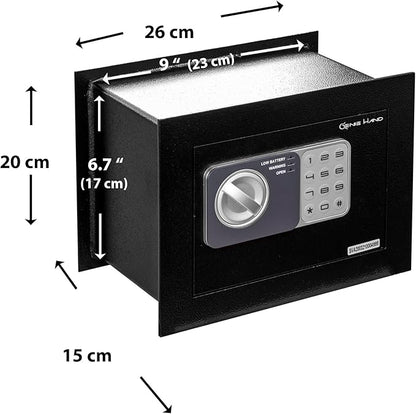 Genie Hand – Time Delay Safe, Anti Robbery Safe Box, Timed Controlled Opening –