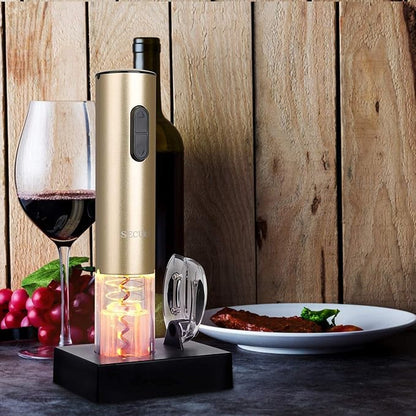 Secura Electric Wine Opener, Automatic Bottle Corkscrew Opener