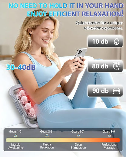 16-Head Massage Gun, Deep Tissue Percussion Massager