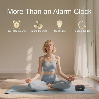 Hotmoon Alarm Clock with Sound Machine