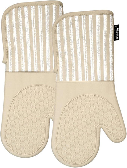 Alselo Silicone Oven Mitts Heat Resistant 932℉