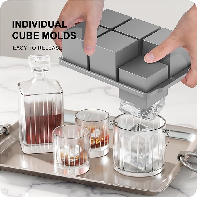 VLM 3 Packs Large Ice Cube Molds