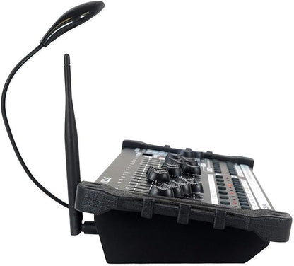 Rockville ROCKFORCE W4 384 Channel Wireless DMX Lighting Controller, MIDI