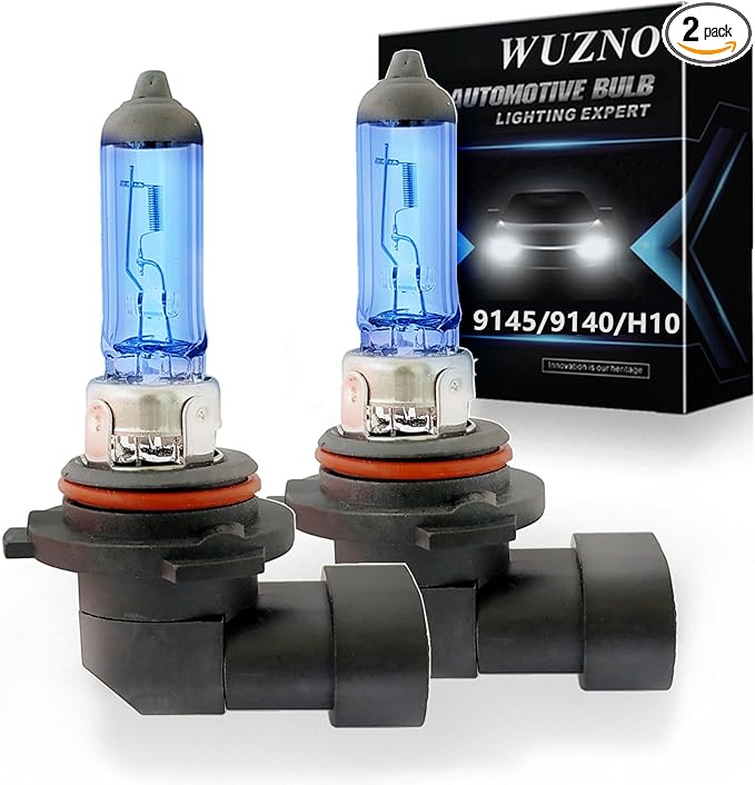 9145 9140 H10 Halogen Fog Light Bulb 12V 42W White 5000K Light Headlamp Super Bright Replacement