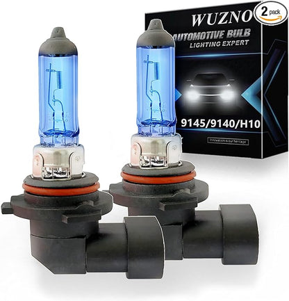 9145 9140 H10 Halogen Fog Light Bulb 12V 42W White 5000K Light Headlamp Super Bright Replacement