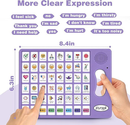 Joyreal AAC Device for Autism, Non Verbal Communication Tools for Speech