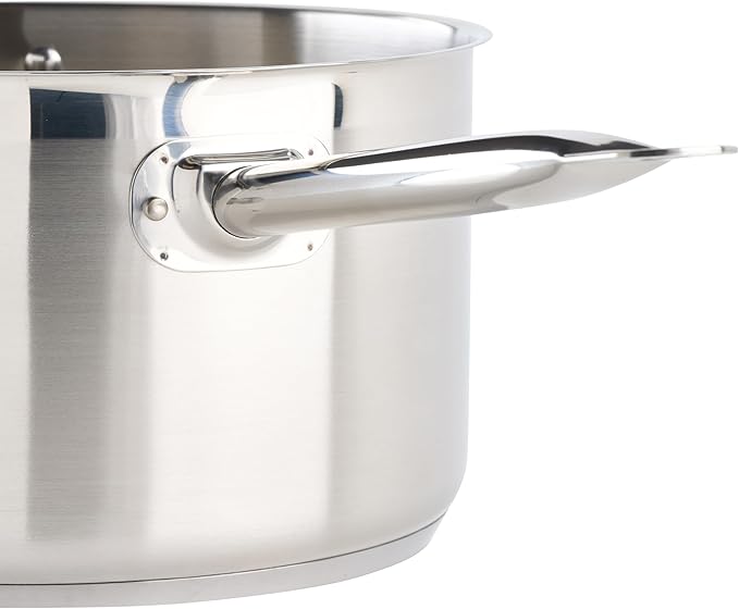 Winco Heavy-Duty Stainless Steel Sauce Pan