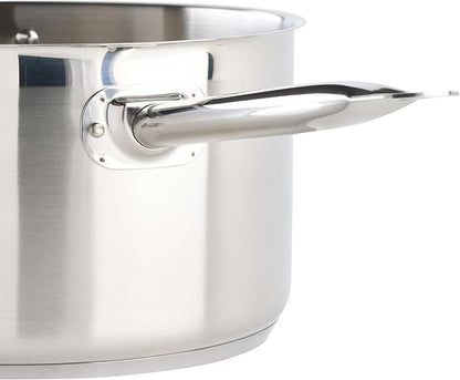 Winco Heavy-Duty Stainless Steel Sauce Pan