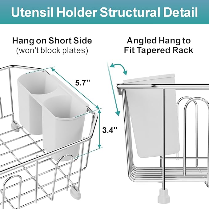 GSlife Mini in Sink Dish Drying Rack