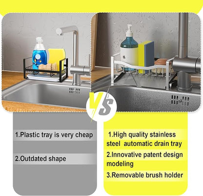 Maifan Kitchen Sink Caddy Organizer Sponge Holder