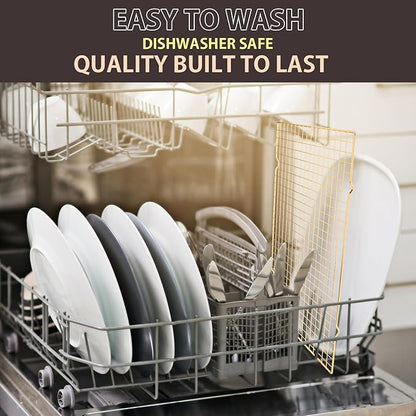 BRIOUT Cooling Rack for Baking, 16x10 Inches Baking Rack, Thick Wire Cookie