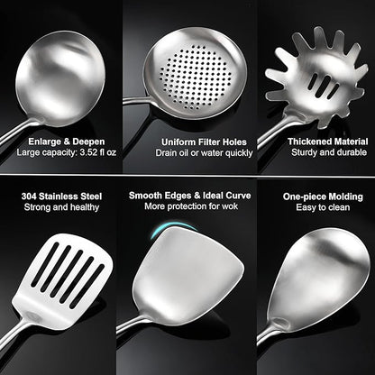 Stainless Steel Kitchen Utensils Set