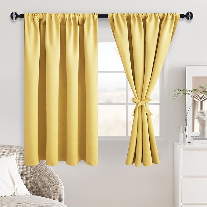 JIUZHEN Blackout Curtains for Bedroom