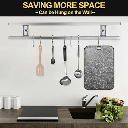 Metal Cutting Board, 15 x 10 inch Large Cutting Board